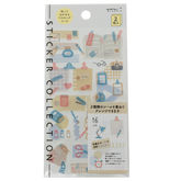 Midori Notebook Stickers - Stationery