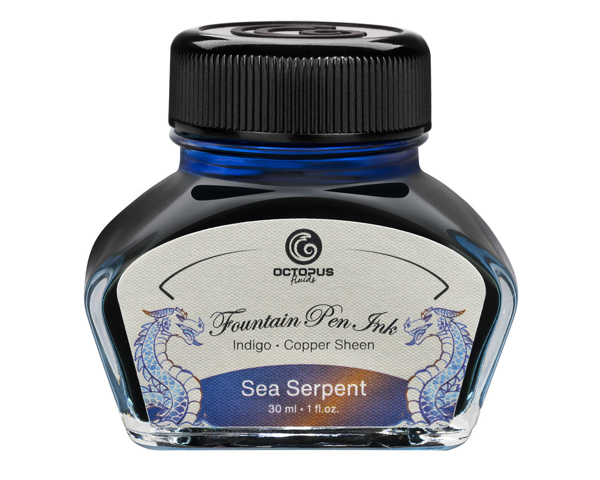 Octopus Sheening Ink - Sea Serpent Blue