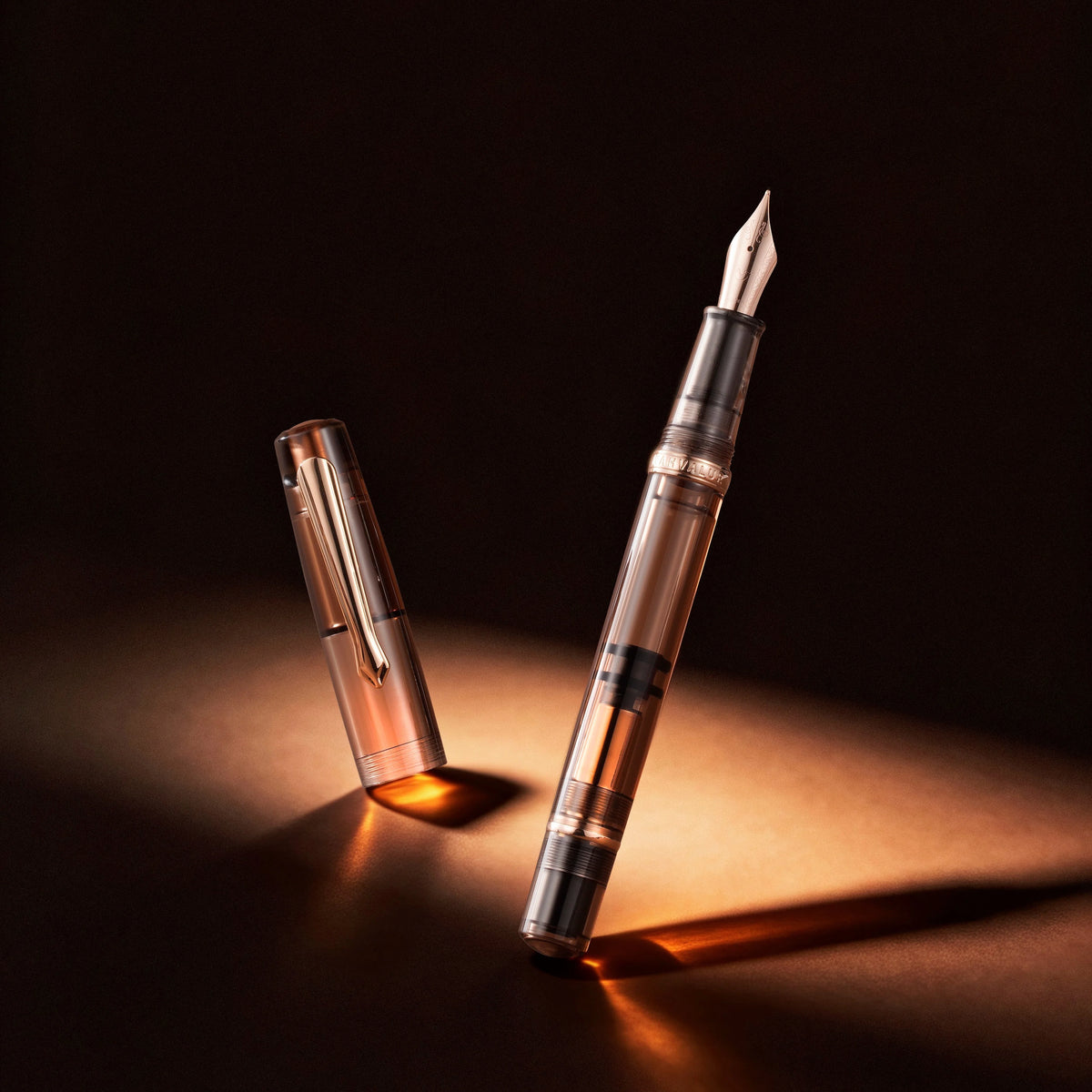 Nahvalur Original Cocoa Smoke Fountain Pen