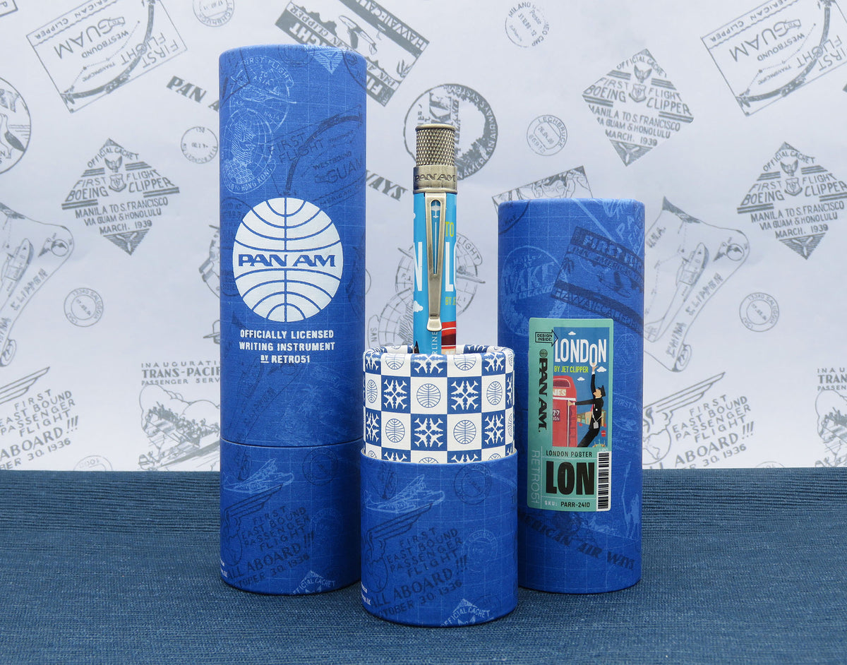 Retro 1951 Pan Am® - London Poster Rollerball