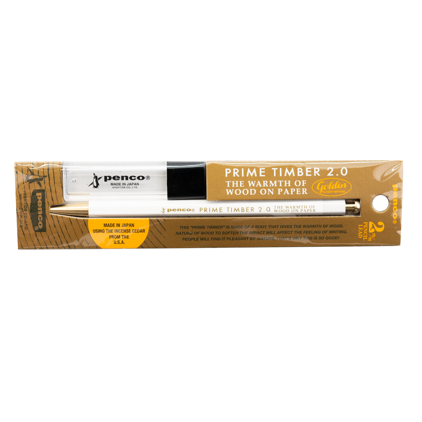 Penco Prime Timber 2.0 Wood Mechanical Pencil 2mm