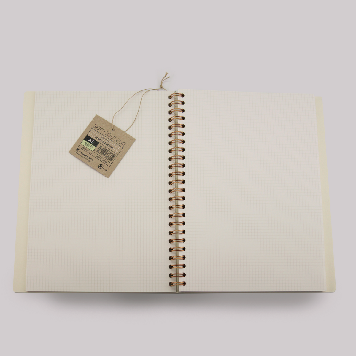 Maruman Septcouleur Notebooks A5 - 3mm Grid