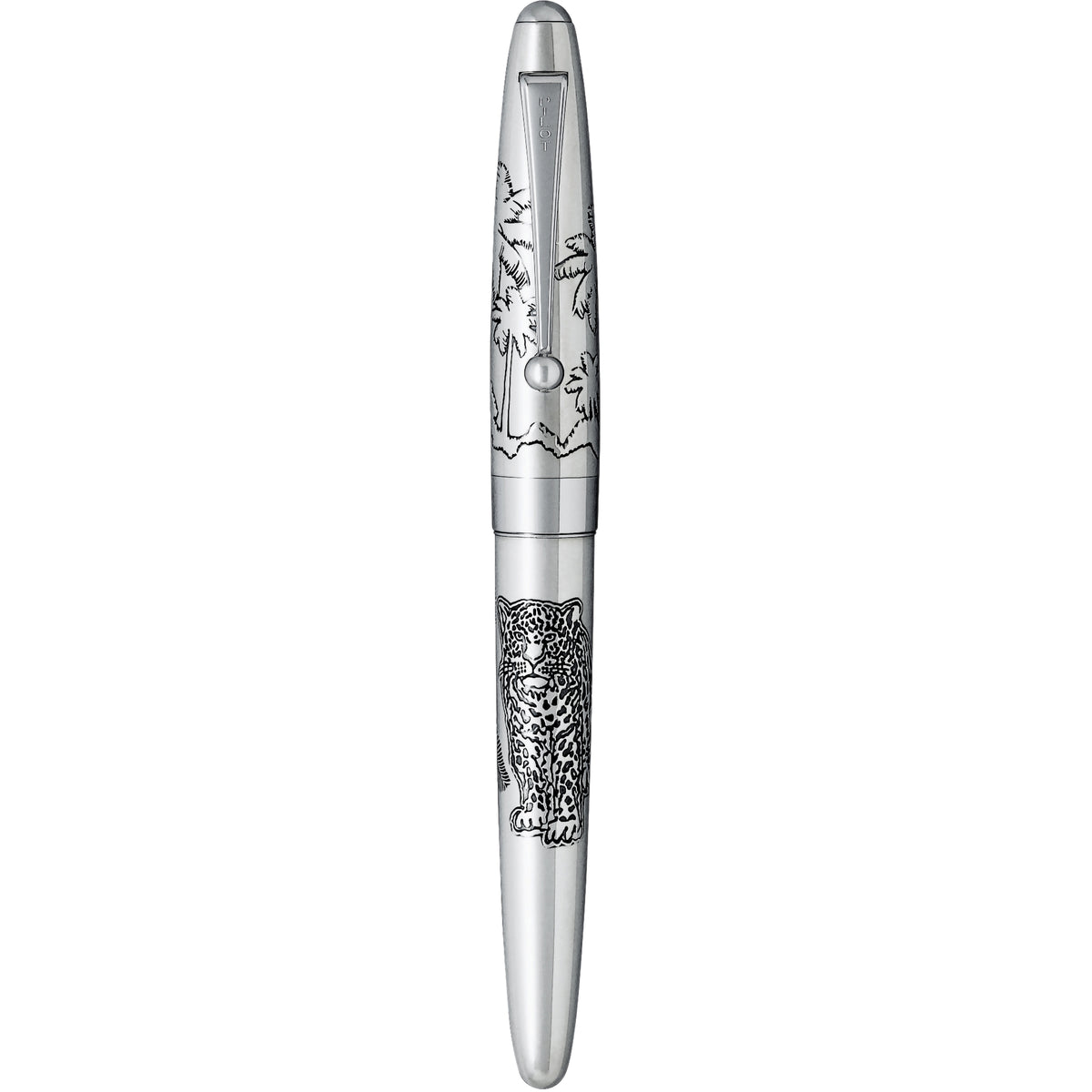 Pilot Sterling Silver Fountain Pen - Jaguar