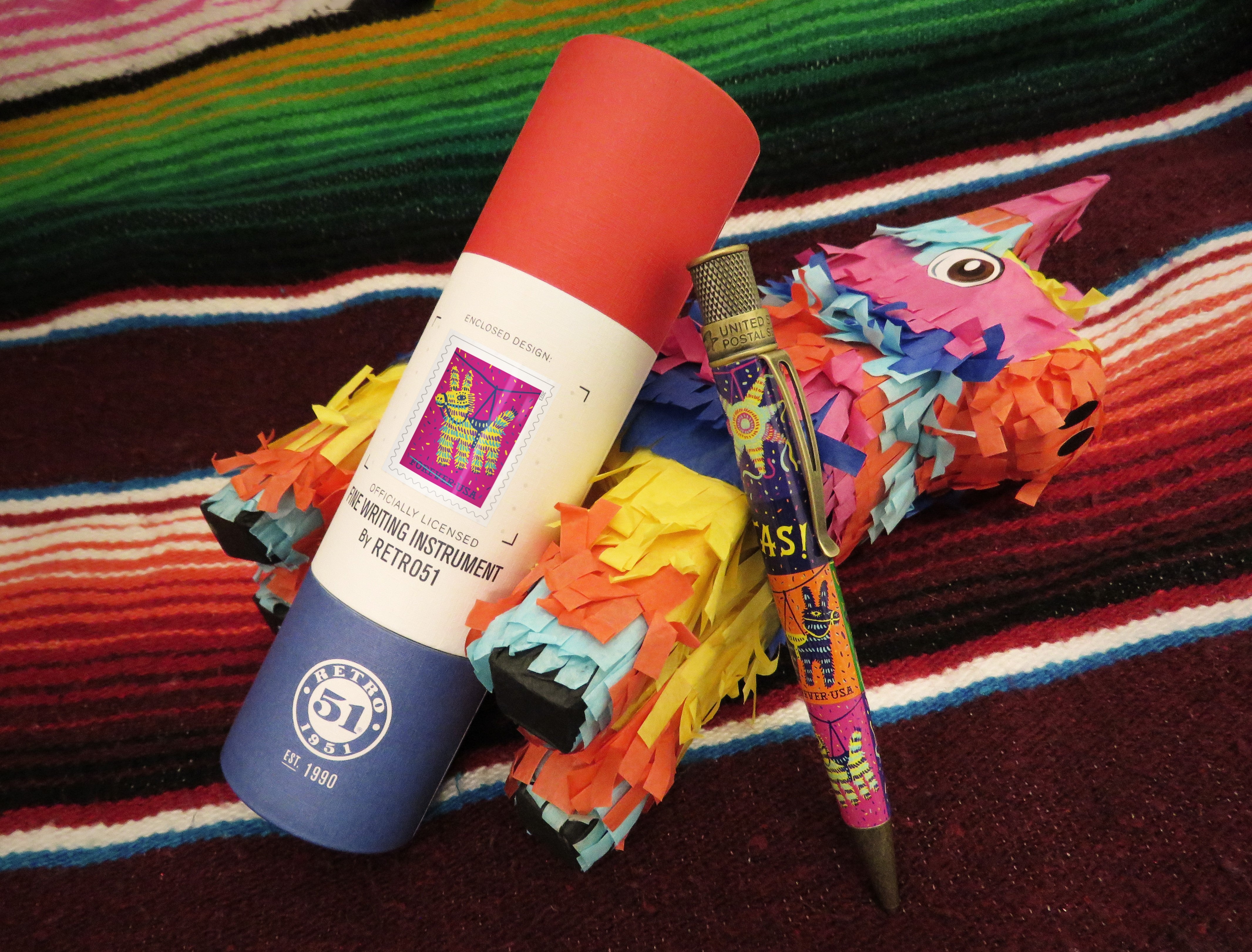 Retro 1951 Tornado USPS® Piñatas Rollerball