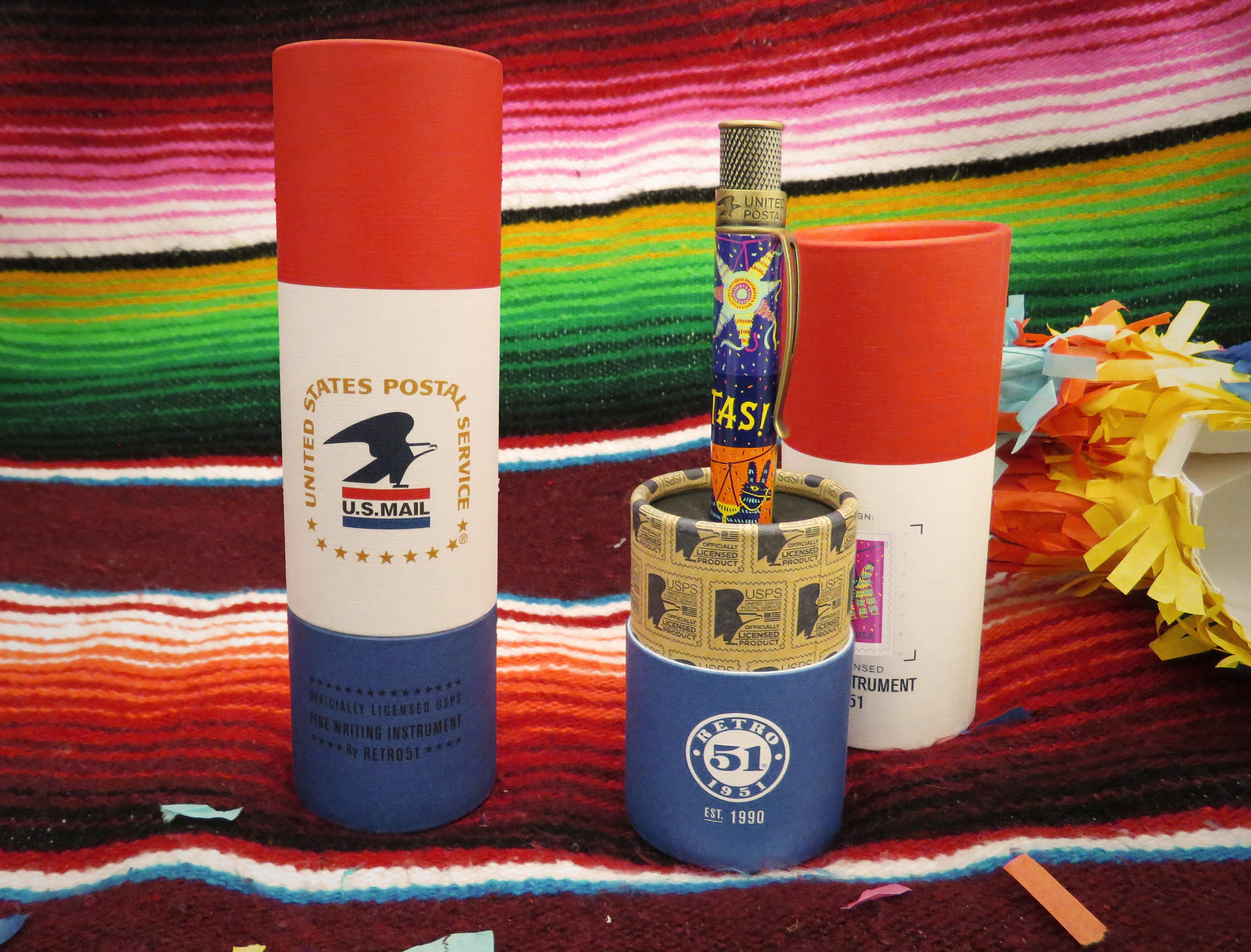 Retro 1951 Tornado USPS® Piñatas Rollerball