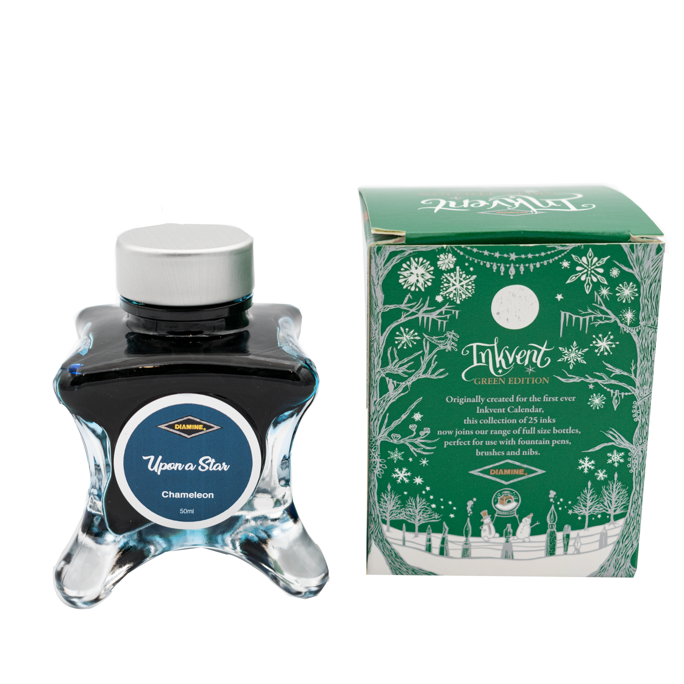 Diamine Green Edition Chameleon Ink - Upon A Star