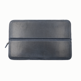 Galen Leather Co. Zipper Magnum Opus 12 Slot Hard Pen Case - Crazy Horse Navy