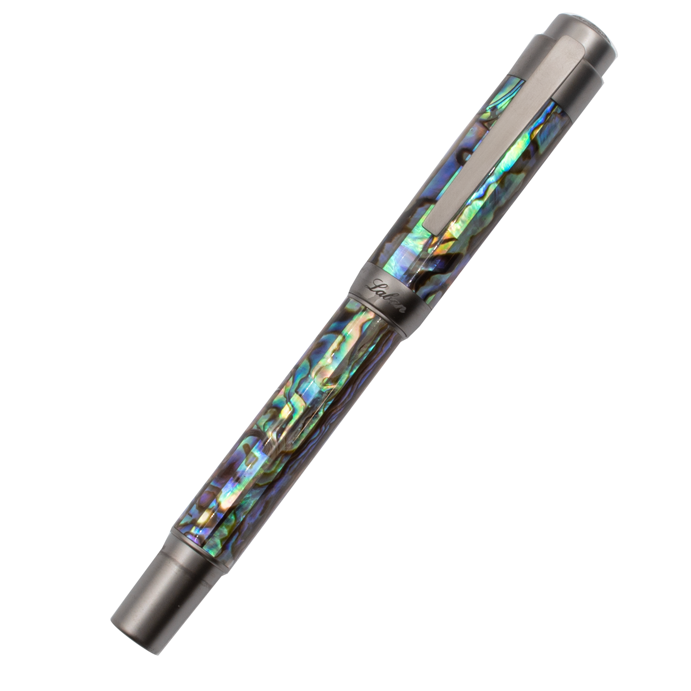 Laban Abalone with Gun Metal Trim Fountain Pen