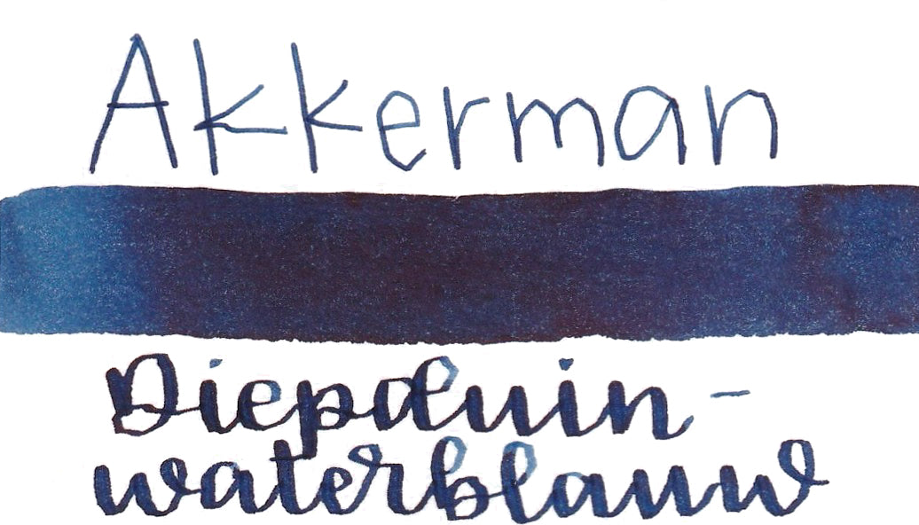 Akkerman Ink - 08 DiepDuinwaterblauw