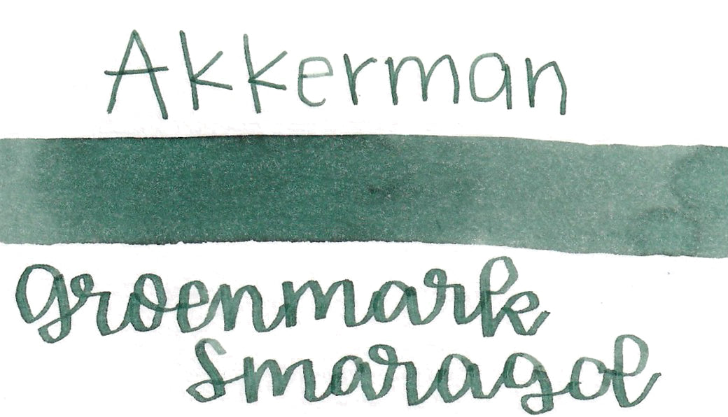 Akkerman Ink - 26 Groenmarkt Smaragd