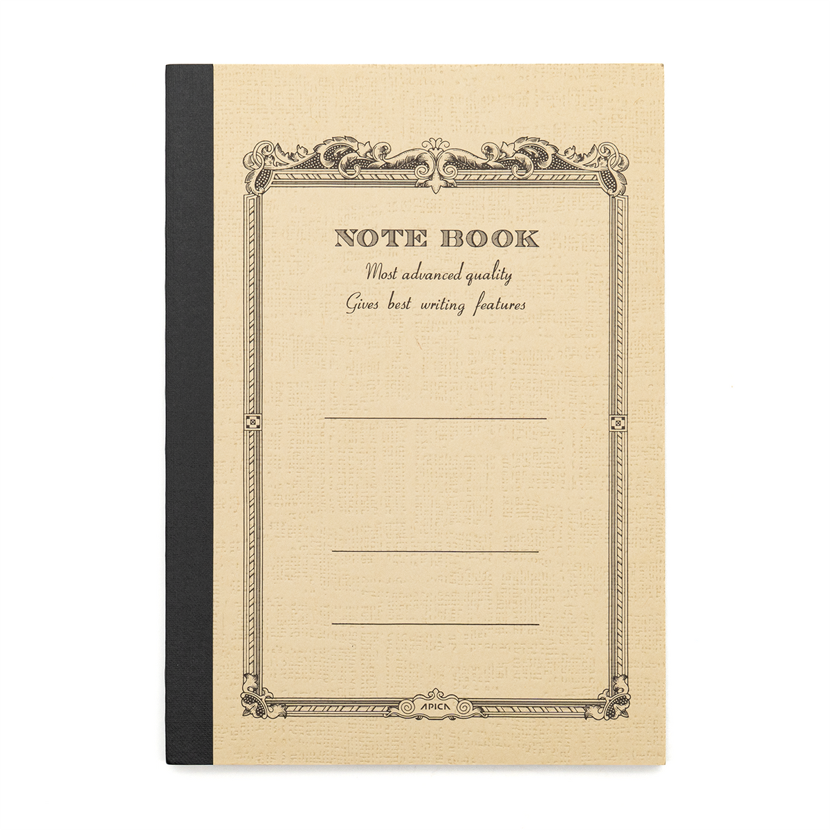 APICA CD A6 Notebook- Yellow 6mm Ruled