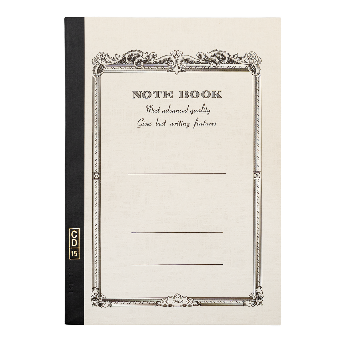 APICA CD B5 Notebook- White 6.5mm Ruled