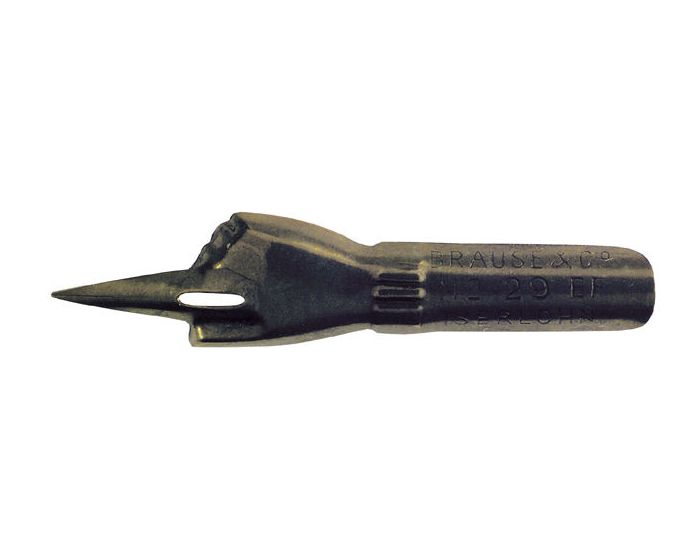 Brause 18050B Calligraphy Nib for Pen Holder - Box of 50 Bandzug