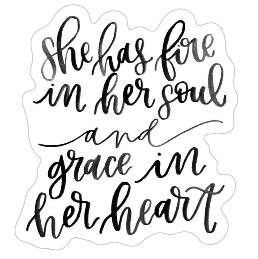 Swaygirls - Vinyl Sticker - Fire & Grace