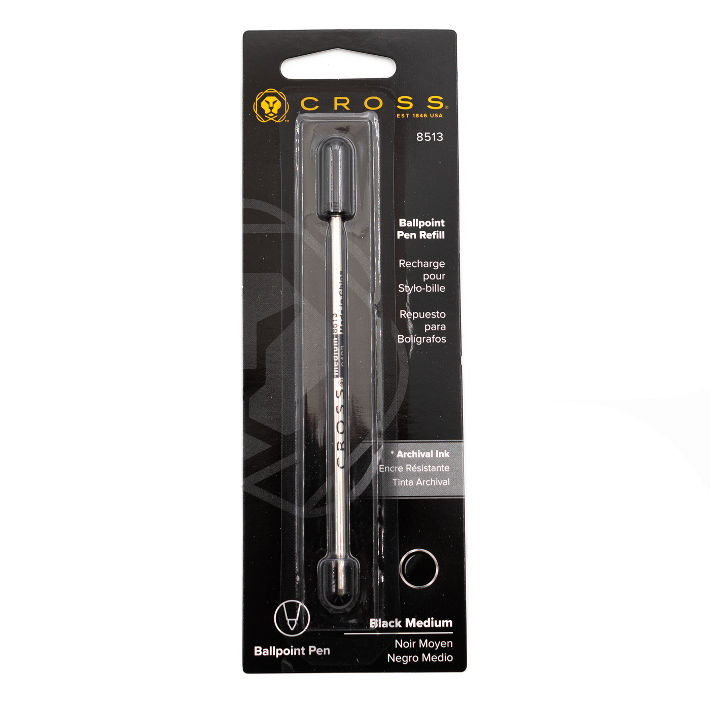 Cross Ballpoint Refill Black Medium