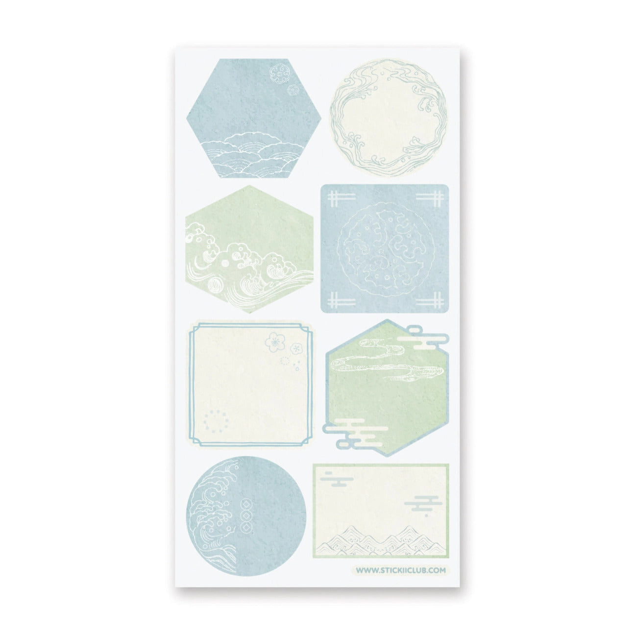 STICKII Sticker Sheet - Japanese Design