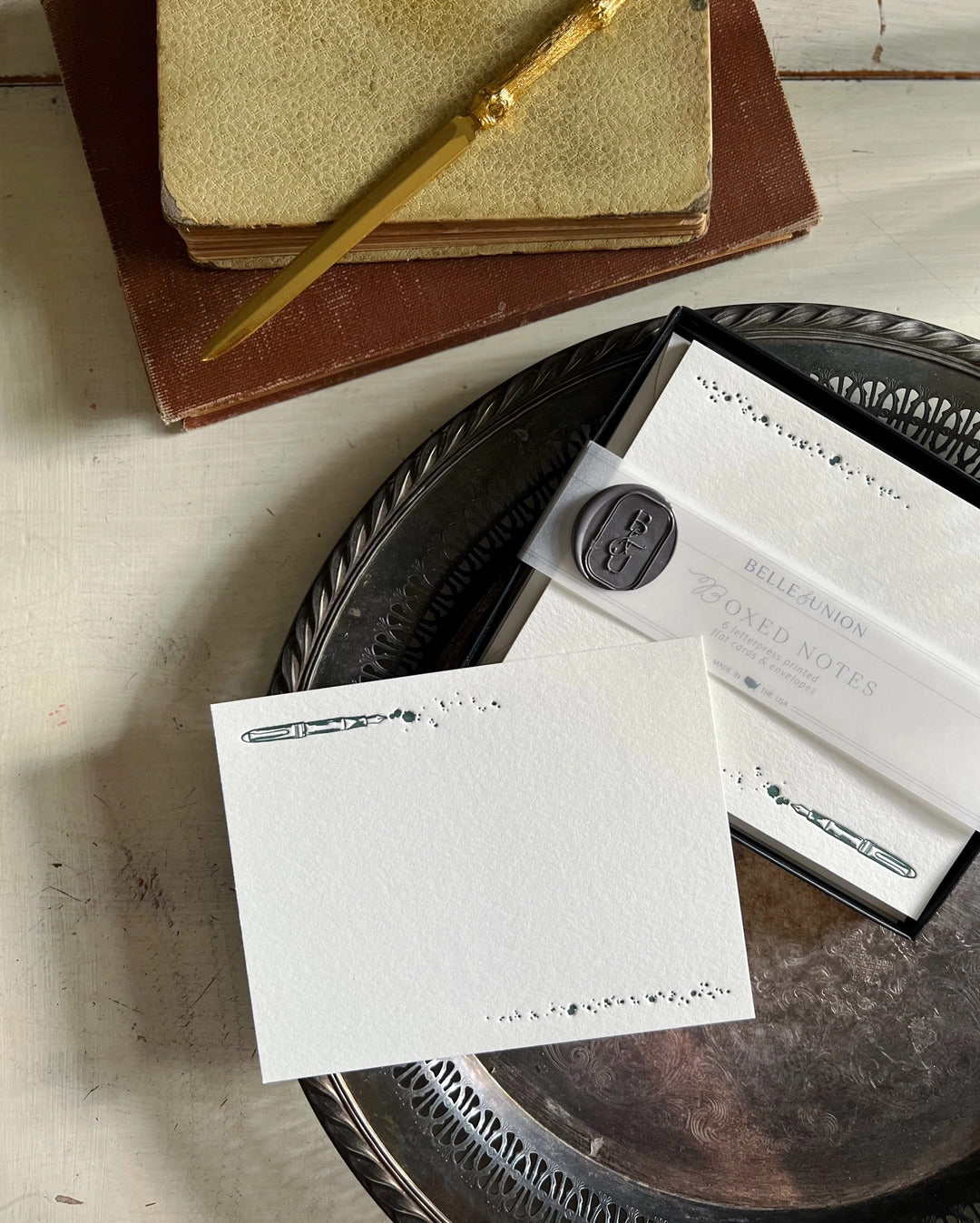 Belle & Union - Boxed Notes Fountain Pen