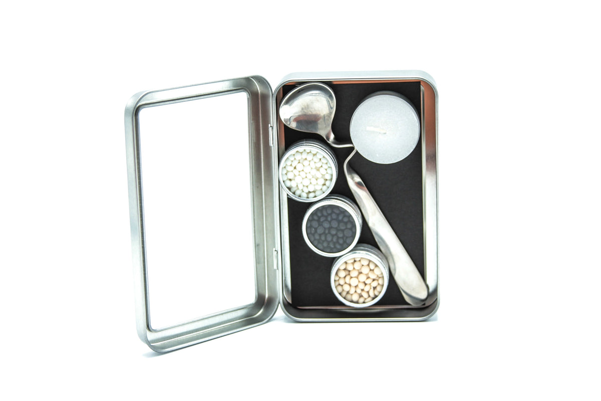 Global Solution Sealing Wax Bead Kit- White, Black and Pearl Ivory