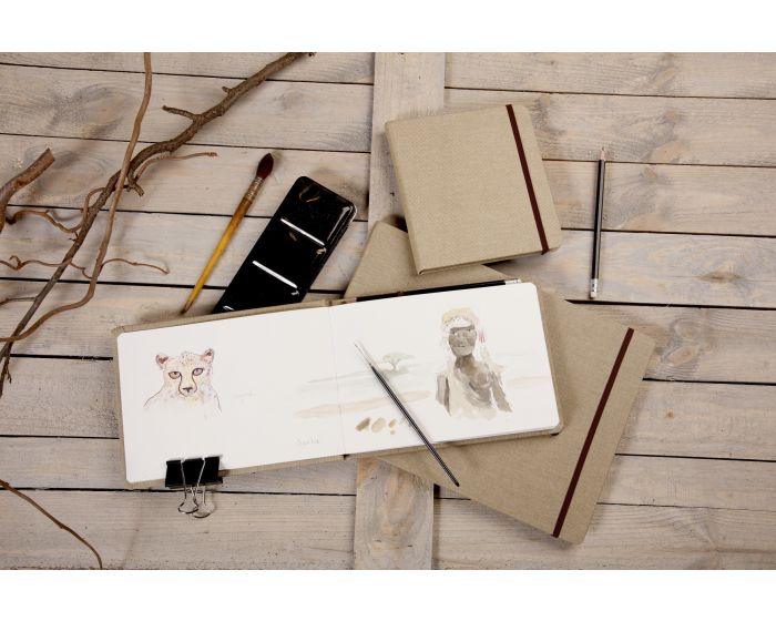 Clairefontaine Goldline Landscape Mixed Media Art Journal