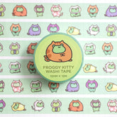 Robot Dance Battle - Froggy Kitty Washi Tape