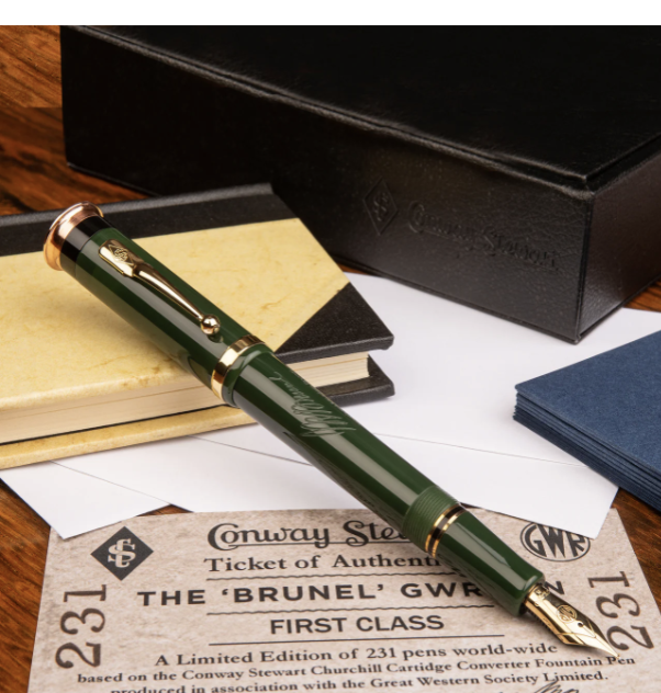 Conway Stewart Churchill "The Brunel GWR Pen"