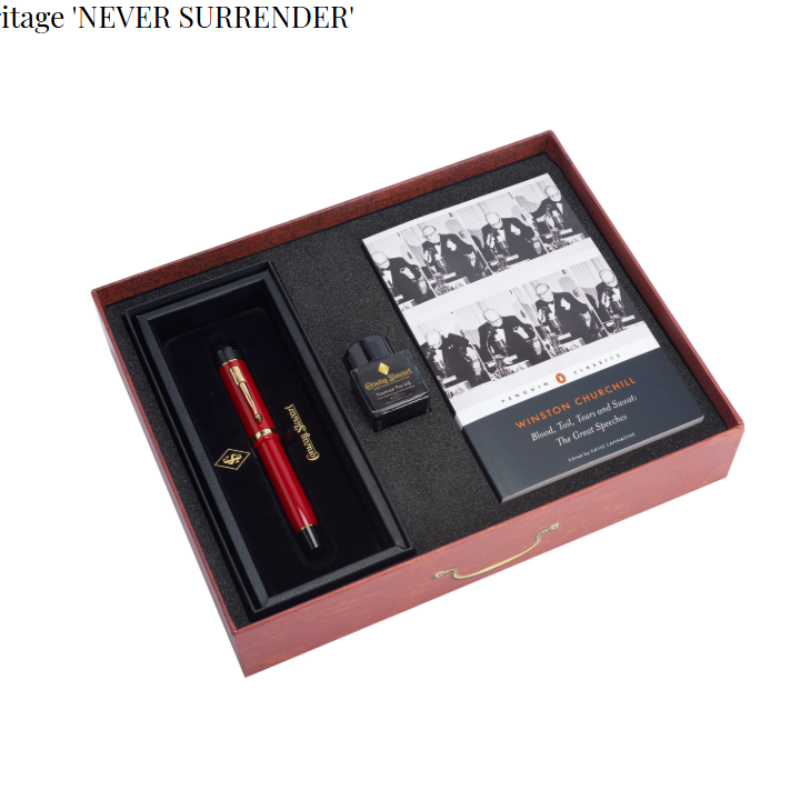 Conway Stewart Churchill Heritage 'NEVER SURRENDER''
