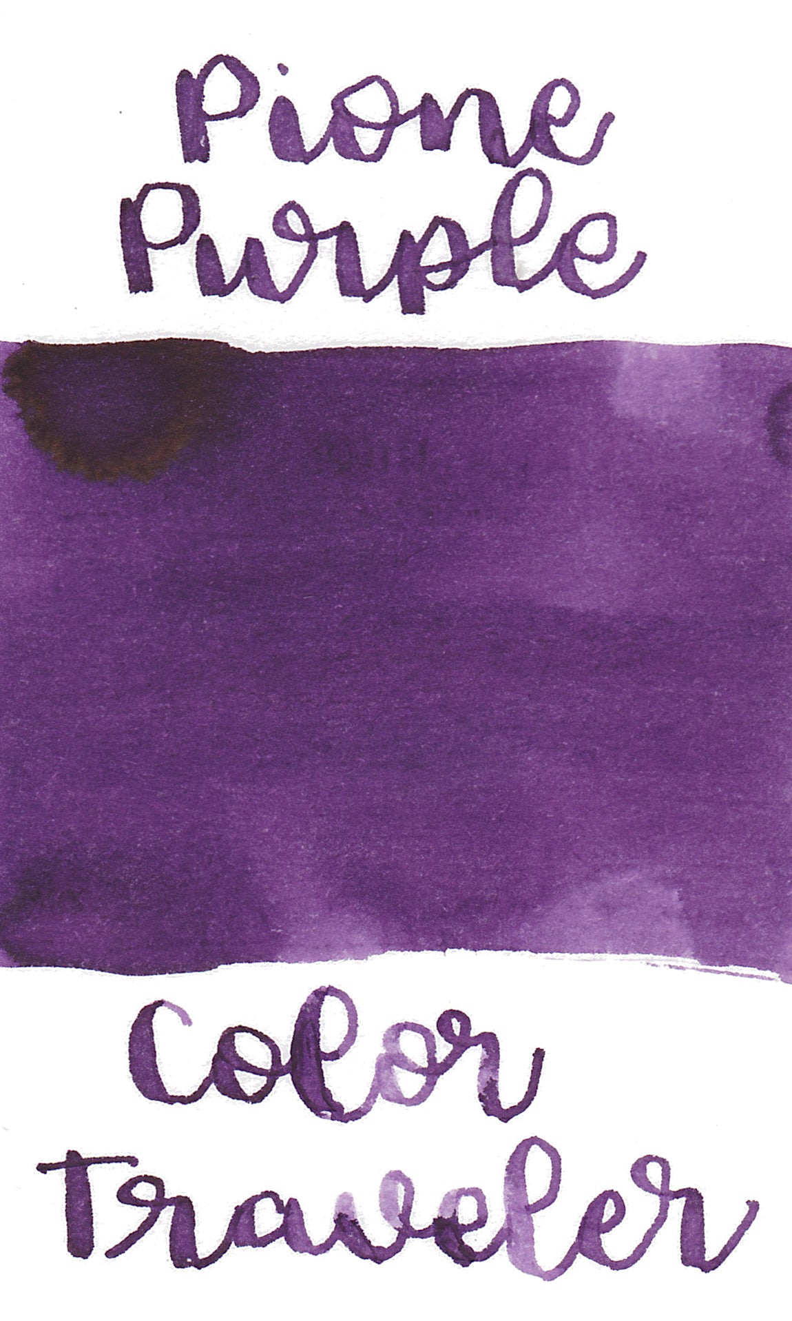 Color Traveler Miyoshi Pione Purple Ink
