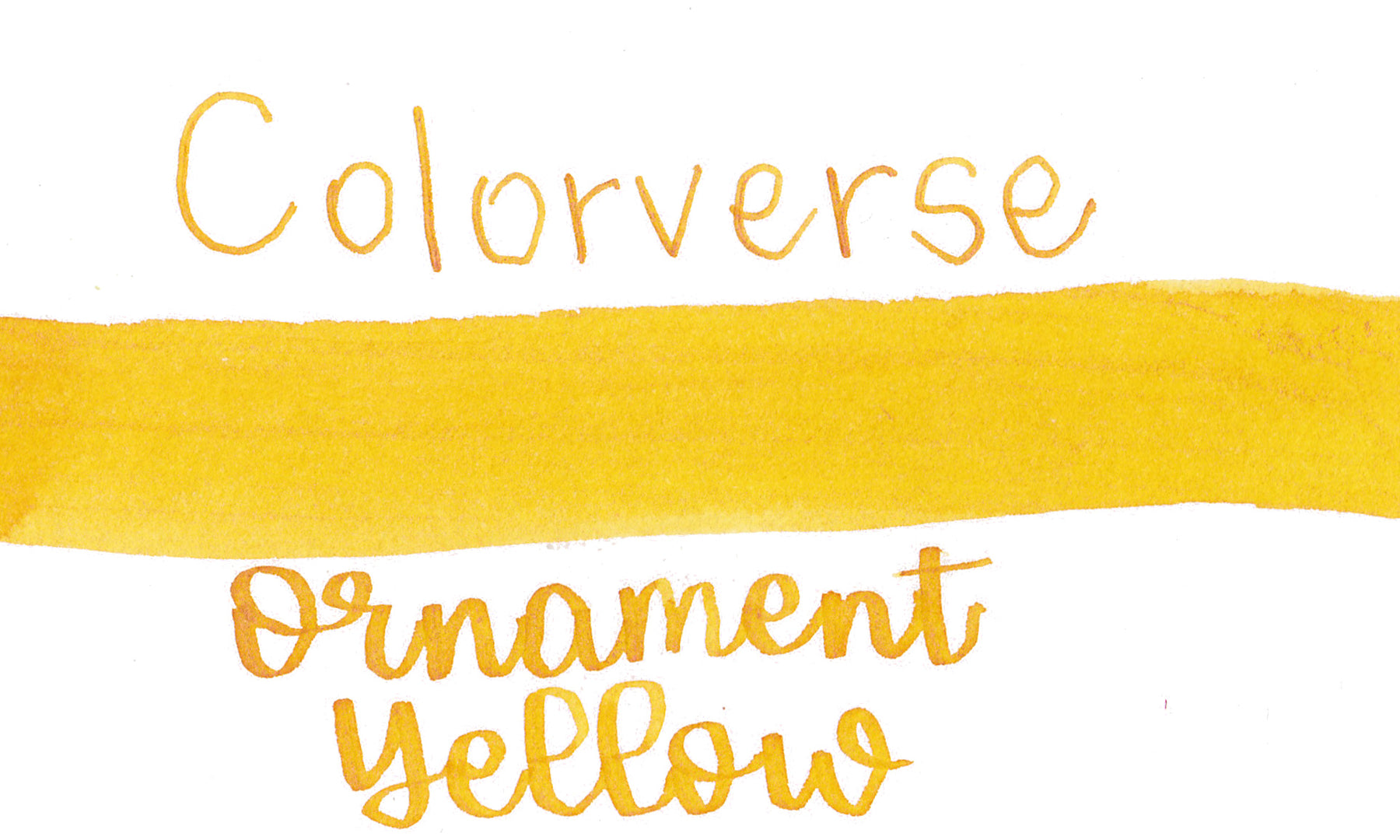 Colorverse Project No. 008 Ornament Yellow