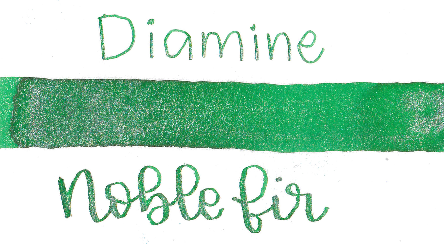 Diamine Black Edition Noble Fir Shimmer Ink