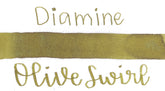 Diamine Green Edition Ink - Olive Swirl