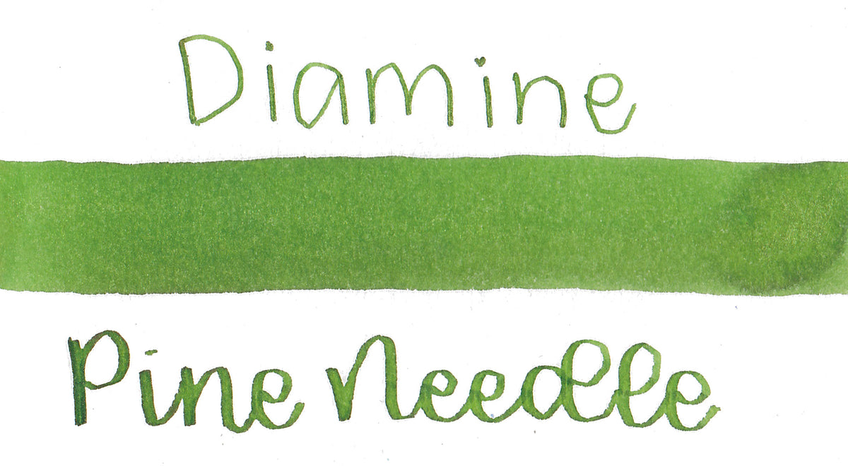 Diamine Black Edition Pine Needle Shimmer Ink