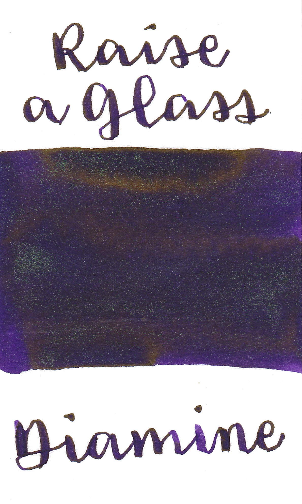 Diamine Purple Edition Chameleon/Shimmer Raise A Glass