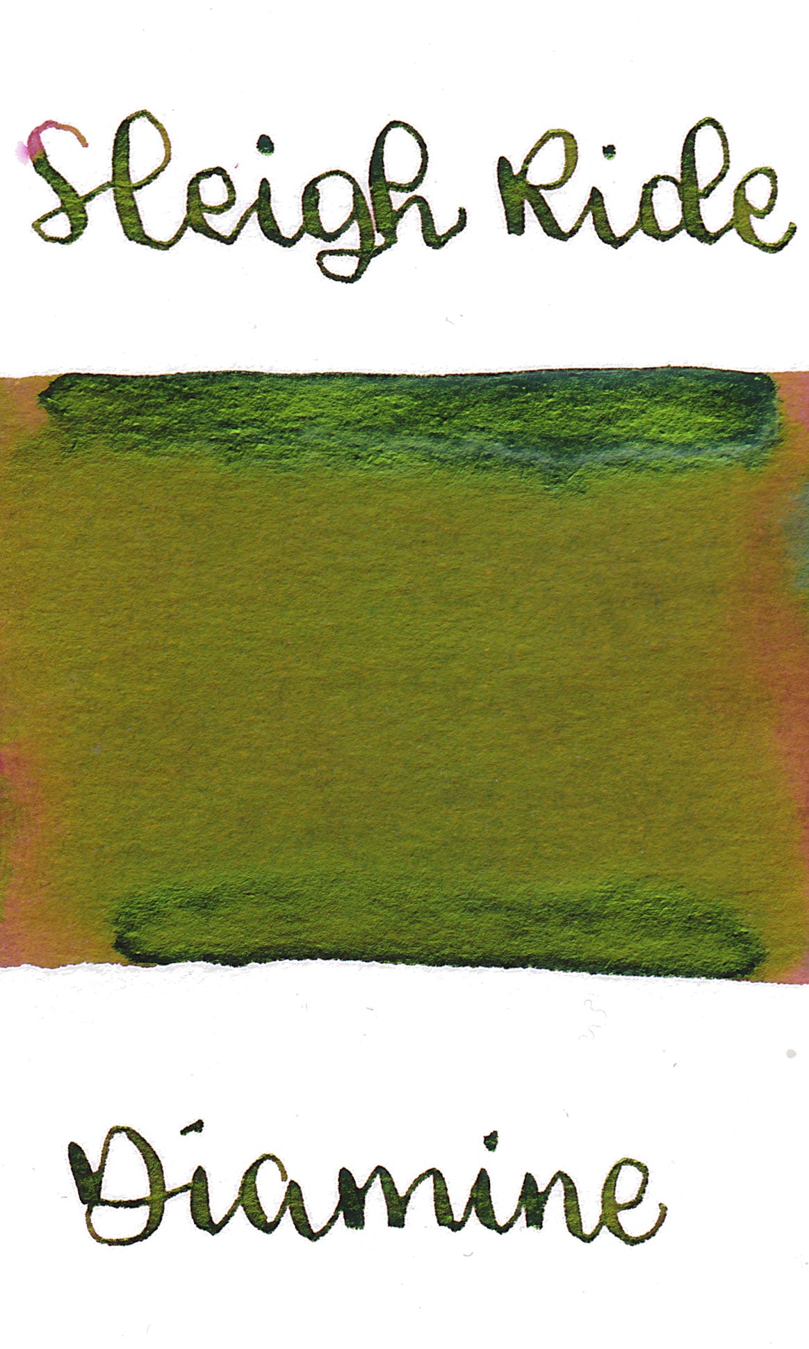 Diamine Black Edition Sleigh Ride Sheening Ink