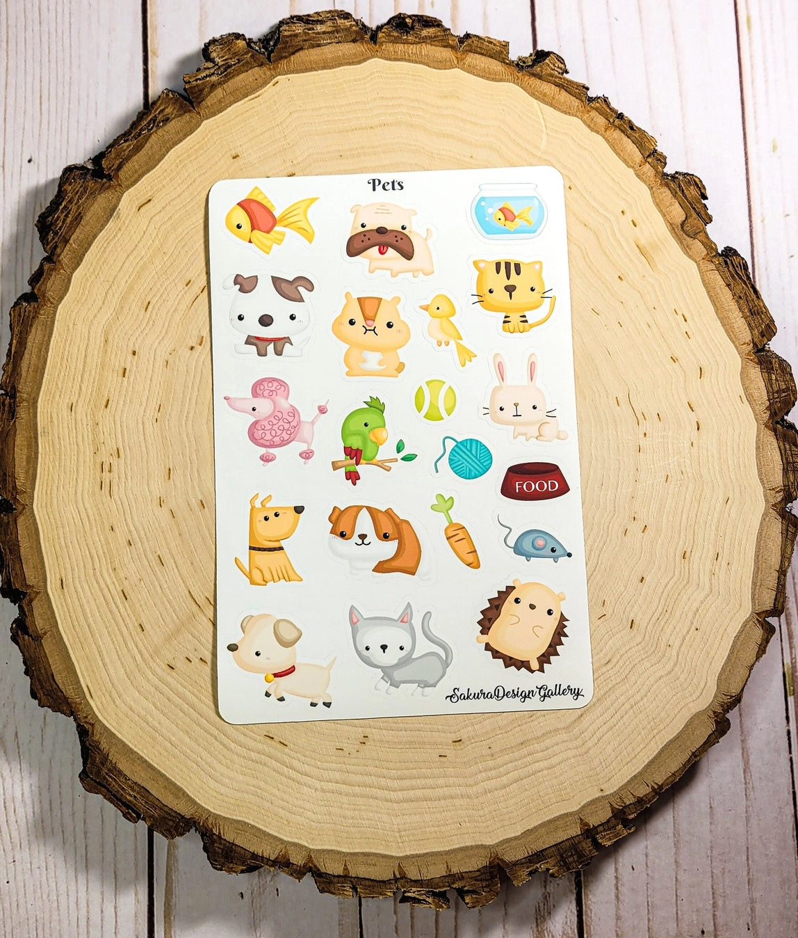 Sakura Design Gallery - Vinyl Stickers - Pets