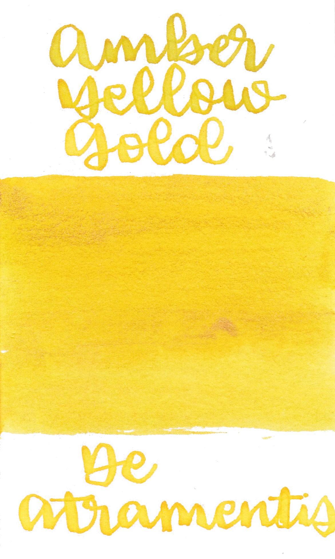 De Atramentis Pearlescent Amber Yellow Gold