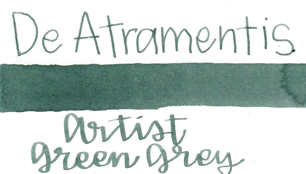 De Atramentis Artist Ink Green Grey