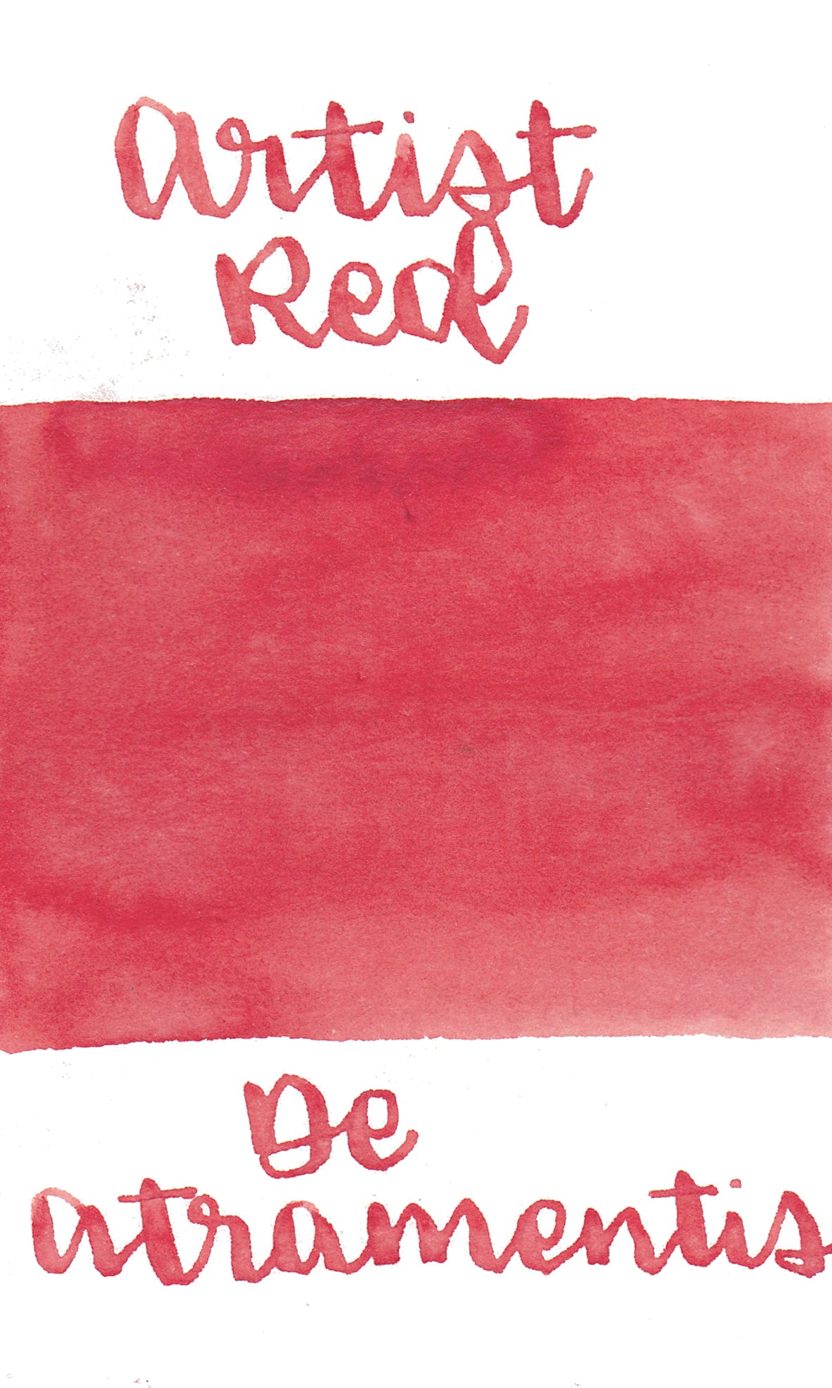 De Atramentis Artist Ink Red