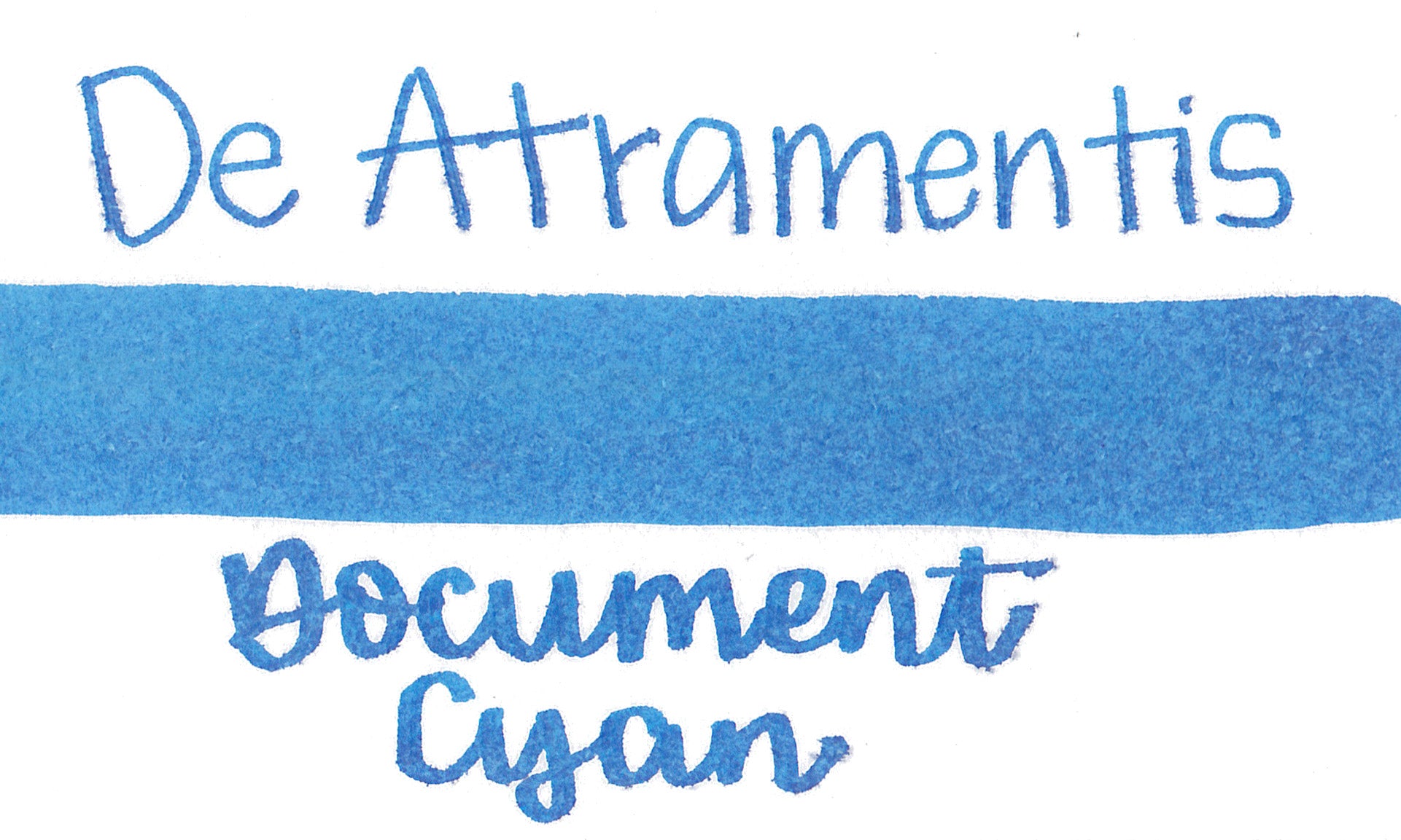 De Atramentis Document Ink Cyan
