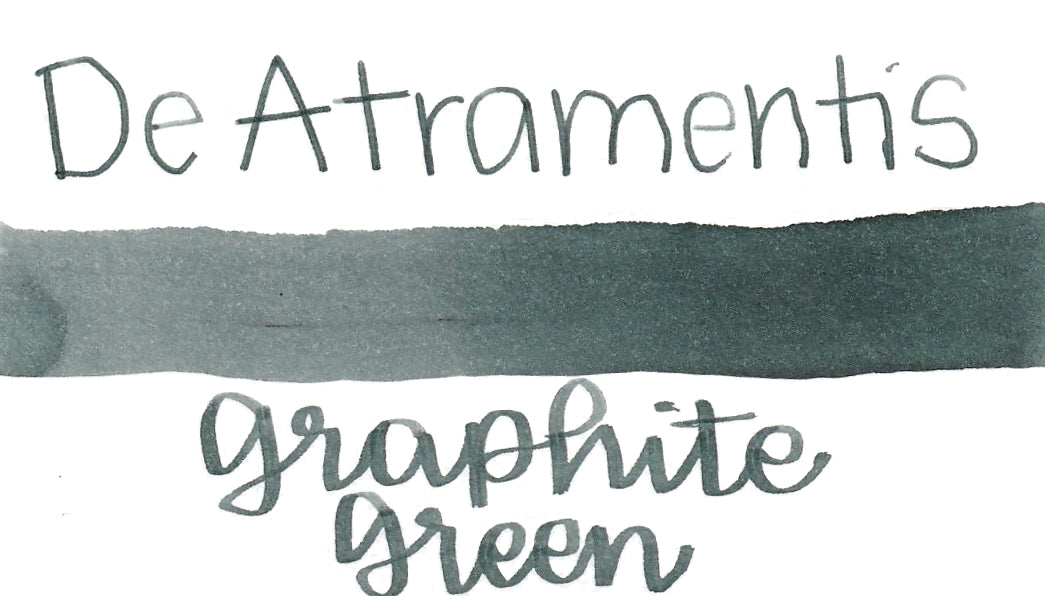 DeAtramentis Graphite Green