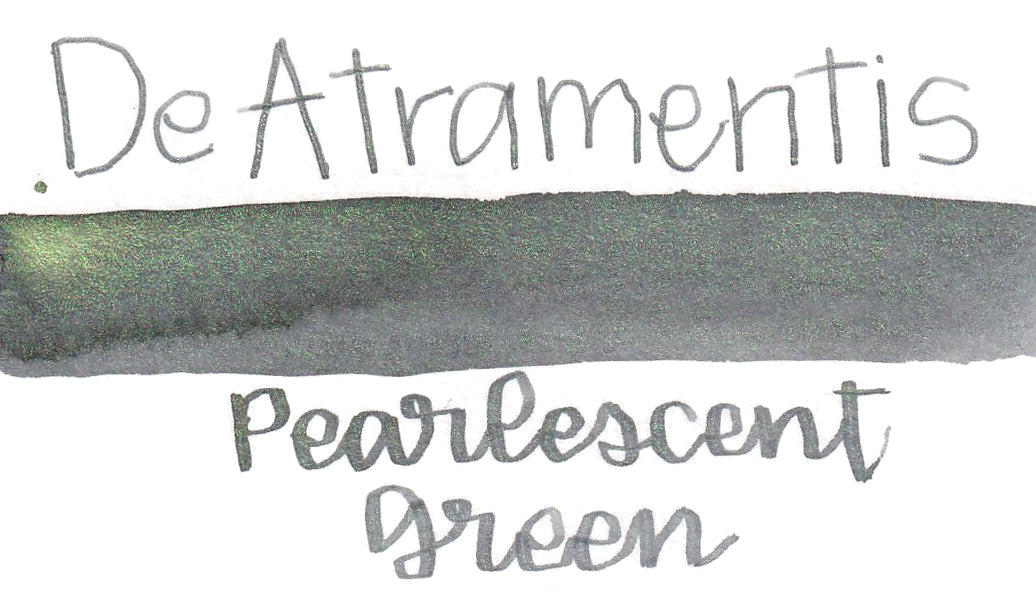 De Atramentis Ink Pearlescent Green