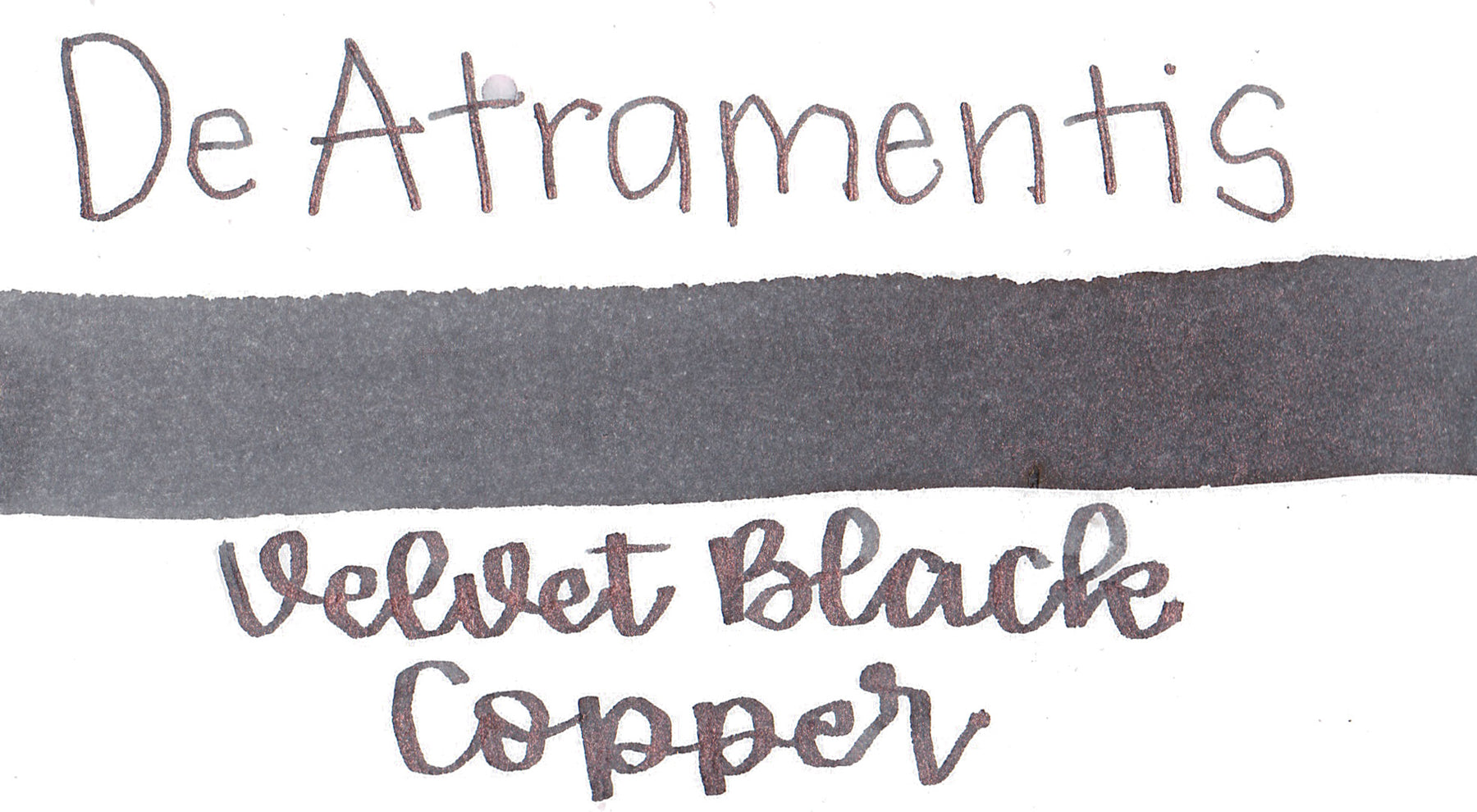 De Atramentis Pearlescent Velvet Black Copper
