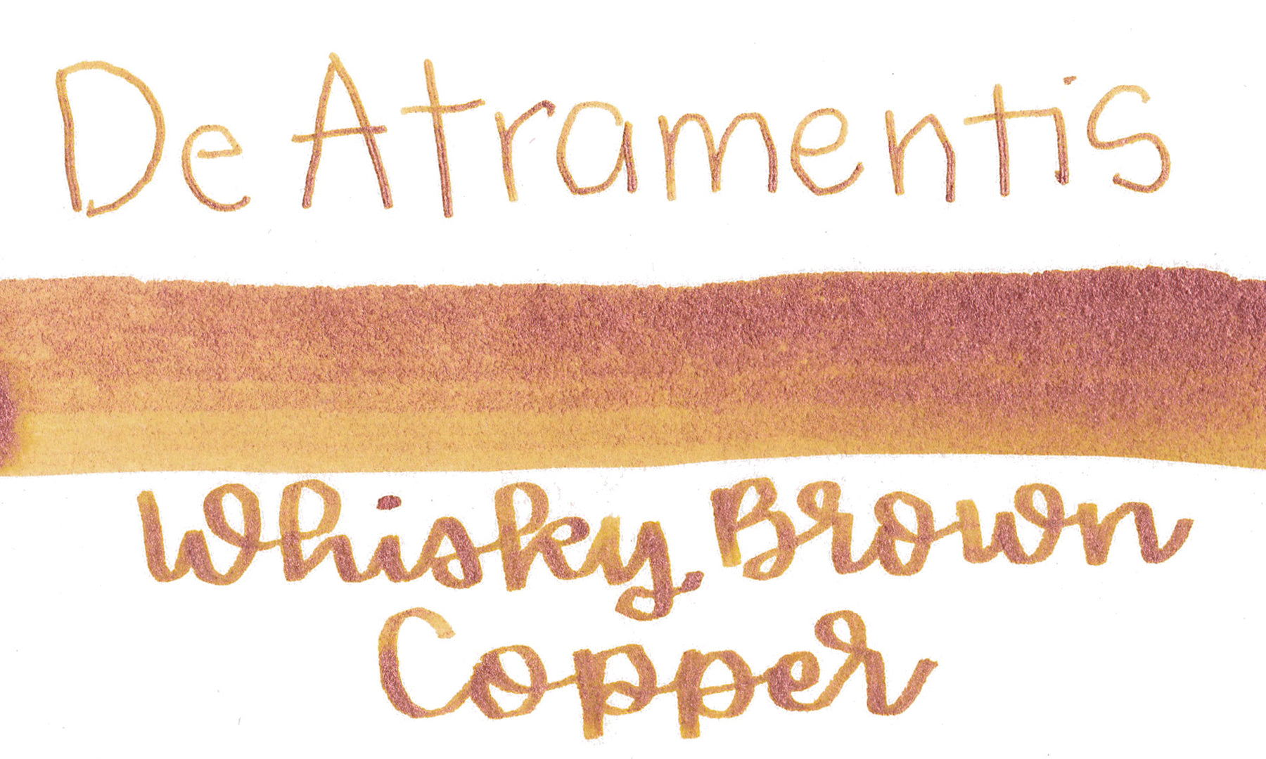 De Atramentis Pearlescent Whisky Brown Copper