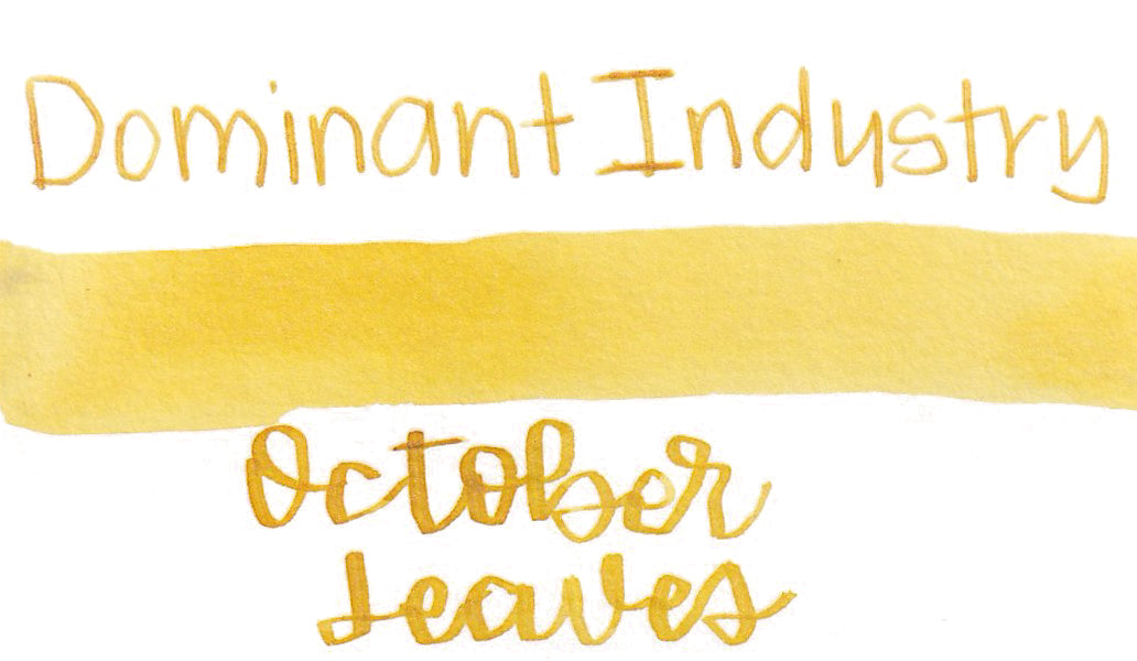 Dominant Industry - Pearl - October Leaves No. 24