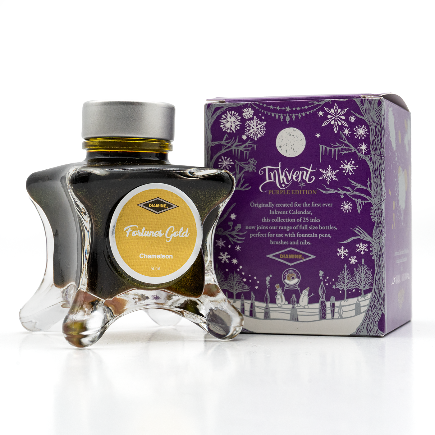 Diamine Purple Edition Chameleon Fortunes Gold