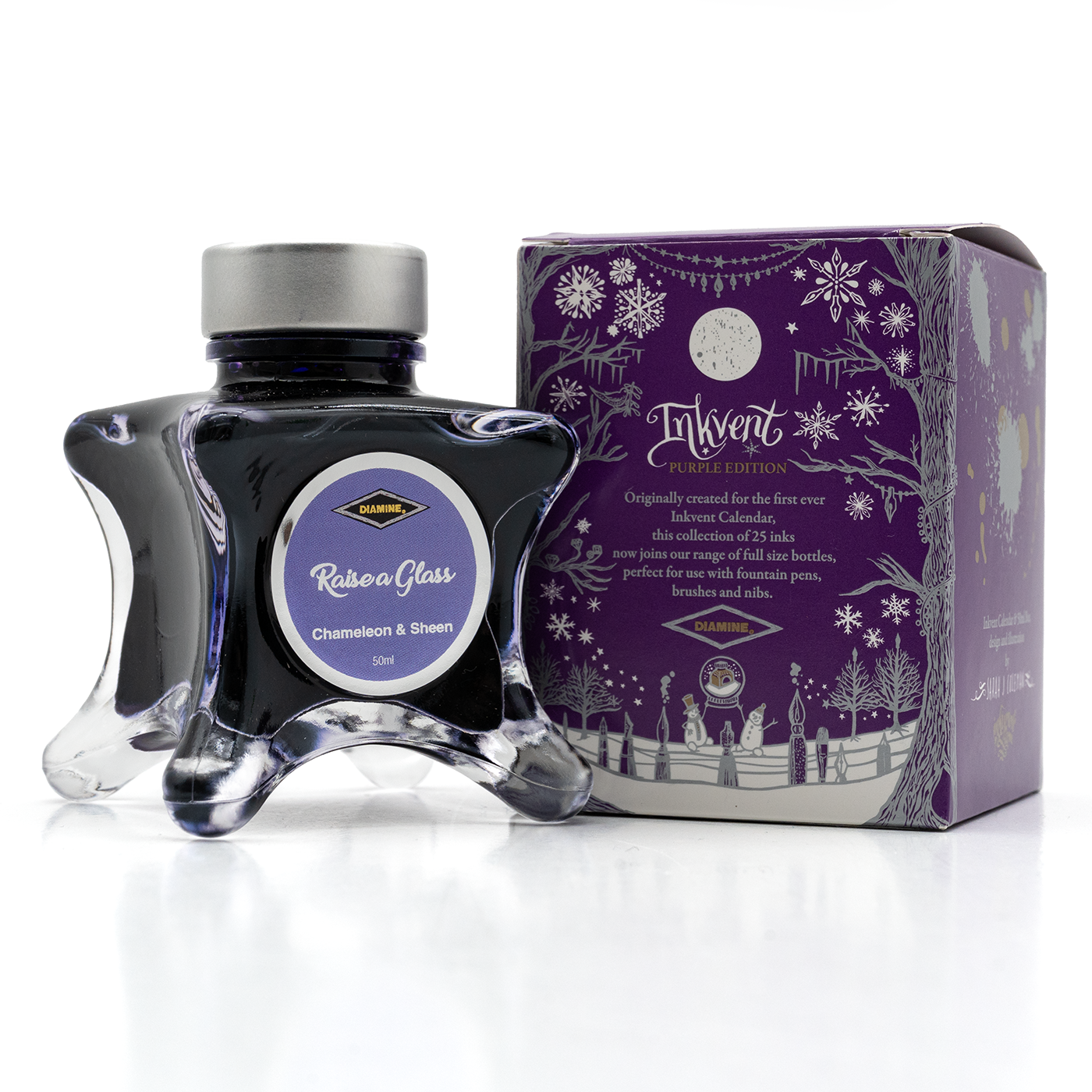 Diamine Purple Edition Chameleon/Shimmer Raise A Glass