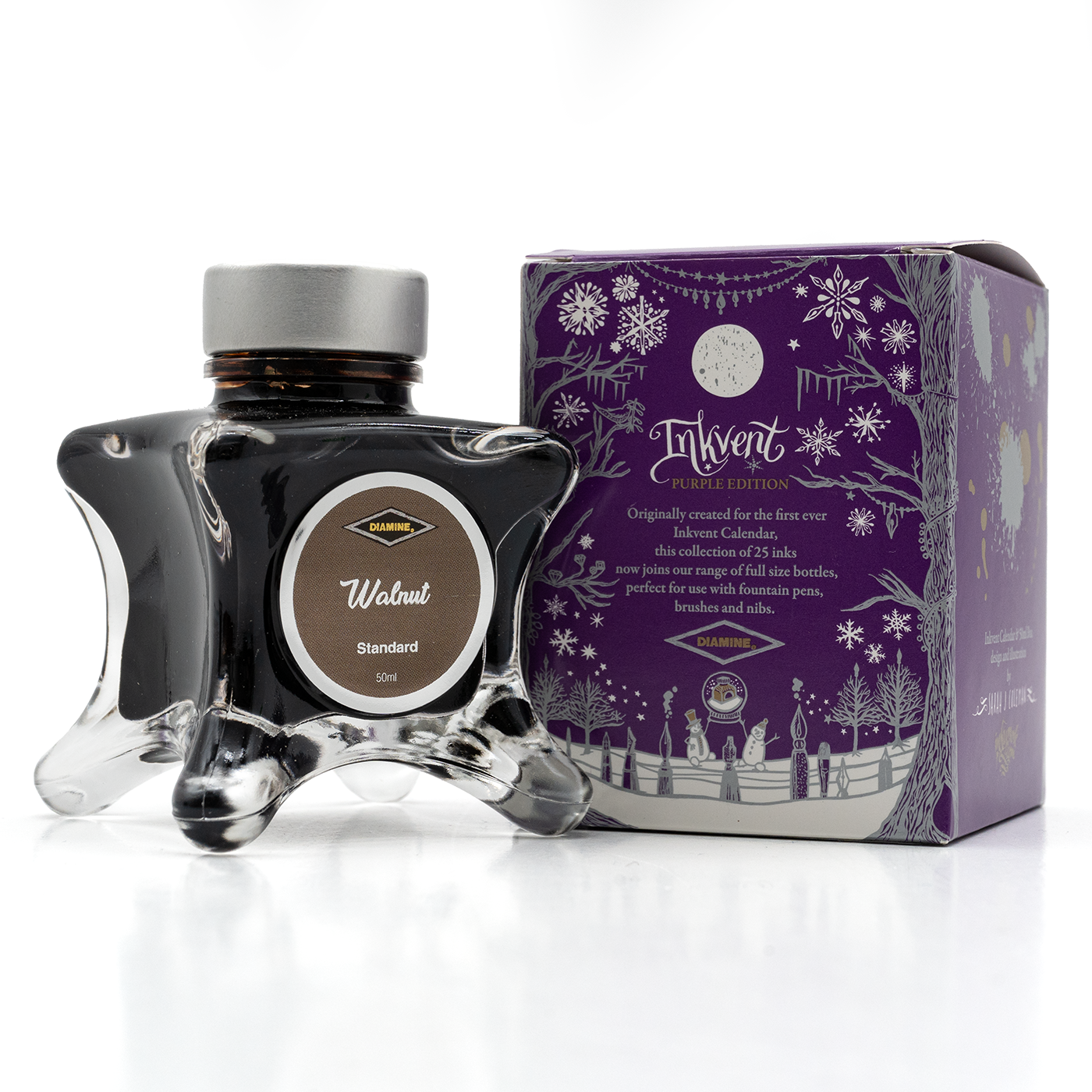 Diamine Purple Edition Standard Walnut