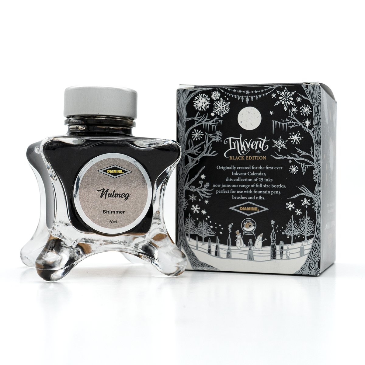 Diamine Black Edition - Nutmeg Shimmer Ink
