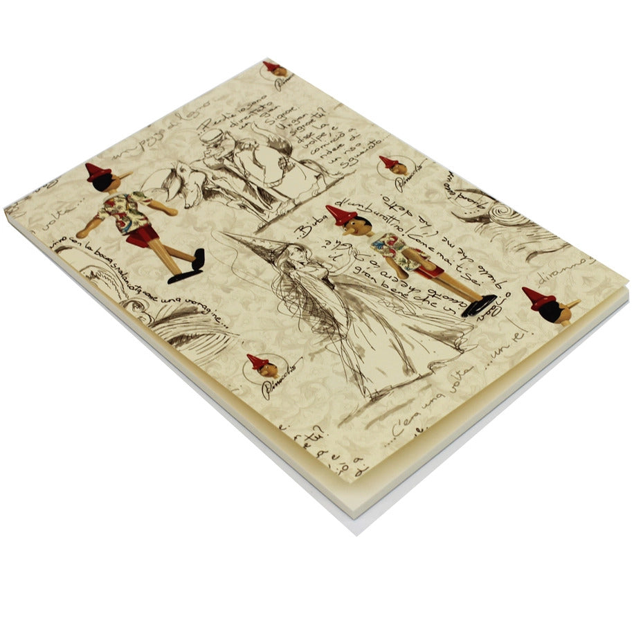 San Lorenzo A5 Notepad - Pinocchio