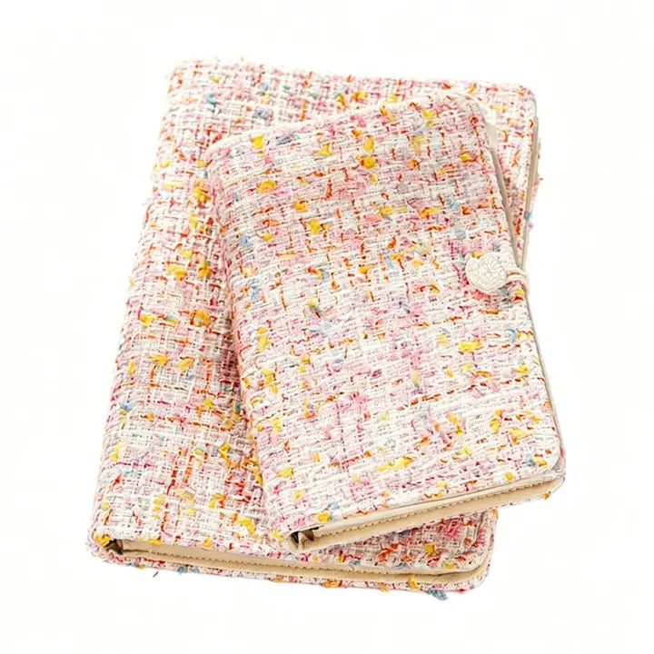 NoteMood - Tweed Fabric Refillable Binder Notebook