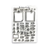 The Paper Curator - Office Notes 4x6 Stamp